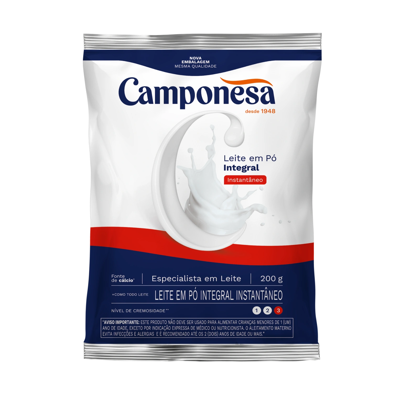 Imagem ilustração paraLeiteEmPoInstantaneo200g-EAN7896259412267